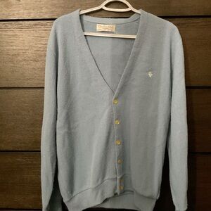 Dior Men's Light Blue Cardigan